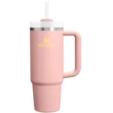 Breskova termovka s slamico iz nerjavečega jekla 890 ml Quencher H2.O FlowState™ Tumbler Peach Rose –