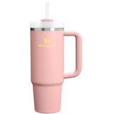 Stanley Termosica od nehrđajućeg čelika sa slamkom boja breskve 890 ml Quencher H2.O FlowState™ Tumbler Peach Rose – | shoptok.hr