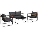 Ambia Garden LOUNGE GARNITURA tkanina železo | Shoptok.si