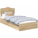  s od storage Sonoma hrast 90 x 190 cm Konstruirano drvo | shoptok.hr