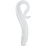 Gildo Ukrivljen steklen dildo, z držalom cene