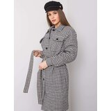 LAKERTA Coat-LK-PL-508342.98P-white-black | Shoptok.si