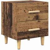 Ormarić za krevet s ladicama 2 pcs Staro drvo 40 x 35 x 47.5cm | shoptok.hr