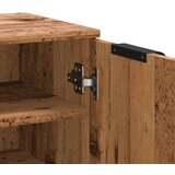 vidaXL Omarica za čevlje starinski les 59x35x100,5 cm inženirski les | Shoptok.si