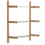 Kave Home Stakleni element - polica 3 kom 90x1 cm Sitra – | shoptok.hr