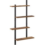  Zidna polica Staro drvo 61 x 13 5 x 105 5 cm Prerađeno drvo - Staro drvo 61 x 13 5 x 105 5 cm | shoptok.hr