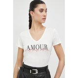 Morgan Kratka majica ženski, bela barva | Shoptok.si