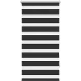 Zebra zavjesa 60,9 x 120 cm Širina tkanine 56,7 cm crna | shoptok.hr