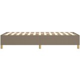  Okvir za krevet s oprugom smeđesivi 90x200cm od tkanine | shoptok.hr