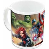  Skodelica Lonček The Avengers Infinity Bela Keramika Rdeča (350 ml) u