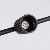 Sollux SL.2712 - Luster na sajli KARBON 4xGU10/10W/230V crna | Eponuda.com