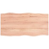 Stolna ploča svjetlosmeđa 100x50x2 cm od obrađene hrastovine | Eponuda.com