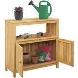 Vrtna konzola Svijetla akacija 80 x 35 x 75 cm | shoptok.hr
