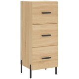 Maison Chic Komoda - Predalnik sonoma hrast 34,5x34x90 cm inženirski les, (21717641) Cene