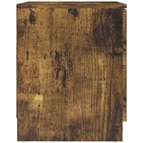  Noćni ormarići 2 kom boja dimljenog hrasta 40x40x50 cm drveni | shoptok.hr