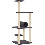  Penjalica za mačke sa stupovima za grebanje tamnosiva 136 cm | Eponuda.com