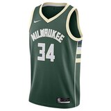 Nike Majice s kratkimi rokavi Nba Milwaukee Bucks Giannis Antetokounmpo Icon Edition Zelena | Shoptok.si