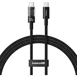 Baseus Gem USB C to USB C fast charging cable 1 m 100 W Black | shoptok.hr