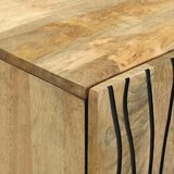  Komoda Smeđa 60 x 33 x 75 cm masivno drvo manga | shoptok.hr