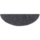  Prostirke za stepenice, samoljepljive, 15 kom, 56x17x3 cm, tamno sive, poluokrugle | shoptok.hr