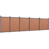 PANEL za ogradu smeđi 872 x 186 cm WPC | Eponuda.com