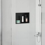  Ničica za tuš Crna 30 x 20 x 9,5 cm Nehrđajući čelik | shoptok.hr