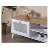 Hanah home tv polica calvin white oak | ePonuda.com