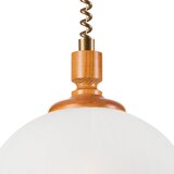 LAMKUR Podesivi luster RAMONA 1xE27/60W/230V bež/braon | Eponuda.com