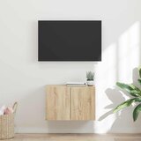 TV zidni ormar Sonoma hrast 59,5 x 31 x 40 cm Konstruirano drvo | shoptok.hr