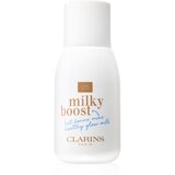 Clarins Milky Boost mlijeko za toniranje za ujednačavanje tena lica nijansa 05 Milky Sandalwood 50 ml | shoptok.hr