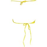 KARL LAGERFELD BEACHWEAR SWIMSUIT TOP WOMEN YELLOW | ePonuda.com