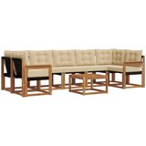  Set vanjskih sofa 8 kom. Prirodna i bež | shoptok.hr