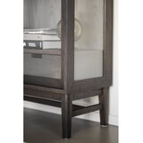 Rowico Smeđa vitrina u dekoru hrasta s kliznim vratima 100x203 cm Hazelton – | shoptok.hr