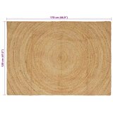  Tepisi za područja Prirodna 120 x 170 cm Juta | Eponuda.com