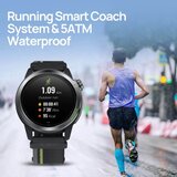Mibro Active 2 pametni sat, statistika padela, GPS, 5ATM, 1,32" AMOLED, crni | shoptok.hr