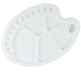  Slikarska paleta ovalna 25 x 35 cm (Plastična slikarska paleta) Cene