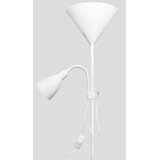  podna lampa wendy 1xE27/100W/230V + 1xE14/40W bela | Eponuda.com