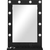  Ogledalo za Toalet Pravokutni Crni hrast 70 x 50 x 18 cm | shoptok.hr