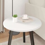vidaXL Nepremična površina Bela 50 x 50 x 1.5 cm Konstruiran les | Shoptok.si