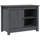 Furnova TV omarica siva 70x36,5x52 cm trdna borovina, (21924225) | Shoptok.si
