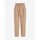 Vila Beige ladies trousers Kaya - Ladies Cene