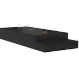  Krevet s ladicama s ladicama Crni hrast 80 cm Konstruirano drvo | shoptok.hr