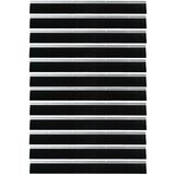  Skrbniki za vrata z vijaki 12 pcs srebrna 100 cm, (5000113316) Slike