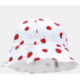 Sinsay Pamučni bucket hat s motivom jagoda | shoptok.hr