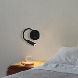  Brilagi - LED fleksibilna zidna lampa MAYA LED/3W/230V 4000K crna | Eponuda.com