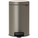Brabantia Ko&scaron; za odpadke s pedalom 12 L s plastičnim vložkom - platinum cene
