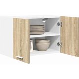  Viseći ormarić Sonoma hrast i bijela 60 x 31 x 40 cm | shoptok.hr