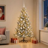  Umjetno božićno drvce s kuglicom 210 cm 300 LED lampica | shoptok.hr