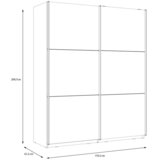 home24 Omara Z Drsnimi Vrati Leader, Bela | Shoptok.si