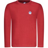 North Sails Dječja majica s dugim rukavima crvena | shoptok.hr